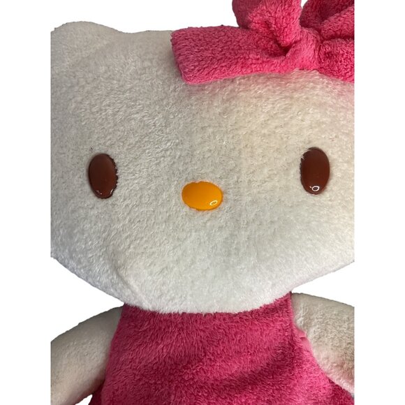Sanrio Hello Kitty Plush Towel Dress With Ribbon 12" - Picture 5 of 5